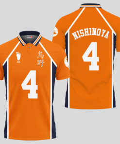 Yuu Nishinoya Polo Shirt Great Gift Idea