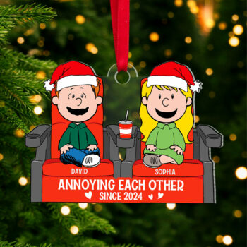 Personalized Gifts For Couple Christmas Ornament