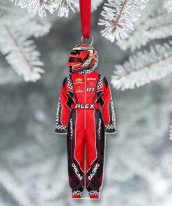 Personalized Christmas Gift For Racing Lover Ornament Racing Uniform Ornament