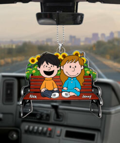 Personalized Gifts For Couple Car Ornament
