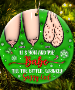 Naughty Couple Ornament - Personalized Gifts For Couple