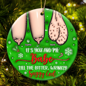 Naughty Couple Ornament - Personalized Gifts For Couple