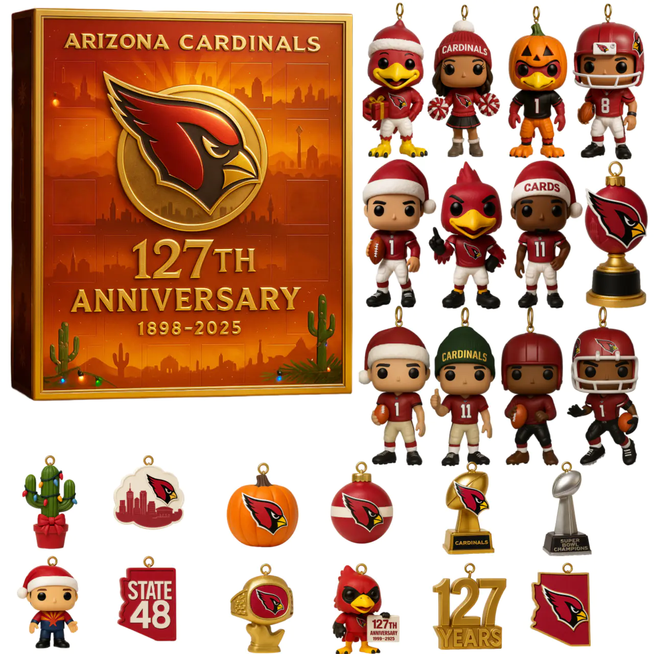 2025 Arizona Cardinals Advent Calendar 2025 Arizona Cardinals Advent Calendar