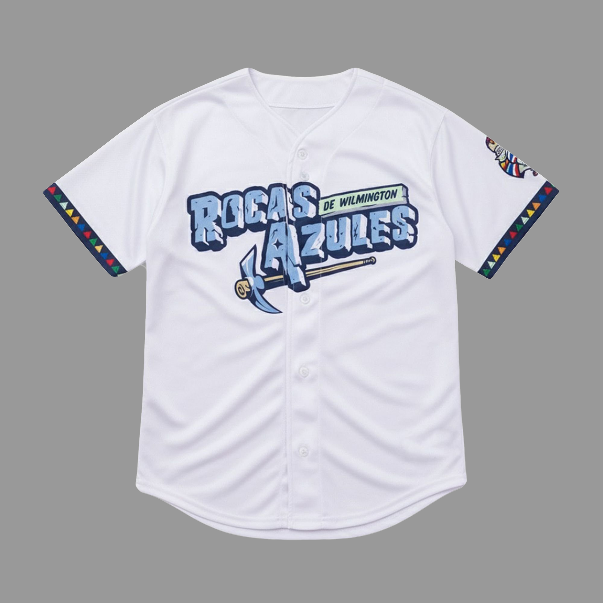 2025 Blue Rocks Rocas Azules de Wilmington Baseball Jersey 2025 Blue Rocks Rocas Azules de Wilmington Baseball Jersey