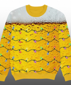 2025 Christmas Beer Ugly Christmas Sweater
