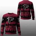 2025 Christmas Falcons Festive Reindeer Tree Ugly Sweater 1 2025 Christmas Falcons Festive Reindeer Tree Ugly Sweater