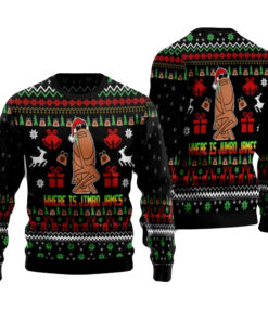 2025 Christmas Where Is Jimbo James Ugly Christmas Sweater