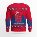 2025 Cleveland Guardians Snowflakes Christmas Ugly Sweater