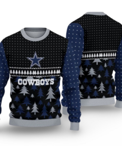2025 Cowboys Ugly Christmas Sweater