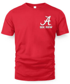 2025 Iron Bowl Alabama Crimson Tide Six in a Row T-Shirt