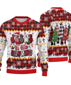 2025 Jesus Is The Reason Christmas Ugly Sweater