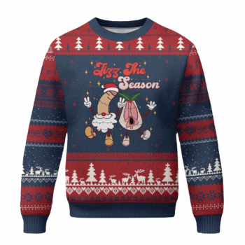 2025 Jizz The Season Ugly Christmas Sweater