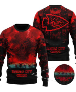 2025 Kansas City Chiefs Stranger Things Ugly Sweater