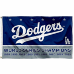 2025-Los-Angeles-Dodgers-9-Time-World-Champions-Series-Parade-Landscape-Flag