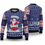 2025 NY Giants Festive Holiday Ugly Sweater