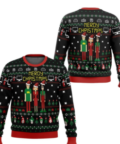 2025 Nerdy Christmas The IT Crowd Ugly Christmas Sweater