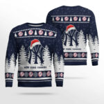 2025 New York Yankees Snowflakes Christmas Ugly Sweater
