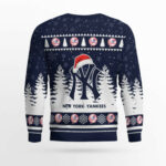 2025 New York Yankees Snowflakes Christmas Ugly Sweater