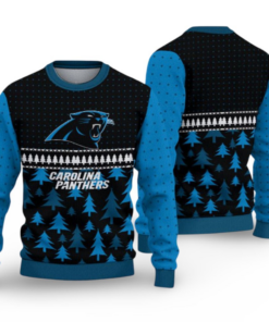 2025 Panthers Ugly Christmas Sweater