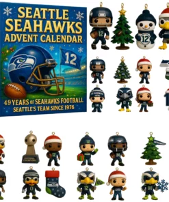 2025 Seattle Seahawks Advent Calendar