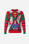 2025 Superman Christmas Ugly Sweater