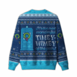2025 Timey Wimey Ugly Christmas Sweater