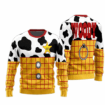 2025 Woody Costume Ugly Christmas Sweater
