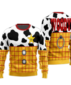 2025 Woody Costume Ugly Christmas Sweater