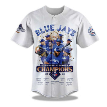 2025 World Series Champions Toronto Blue Jays Baseball Jersey