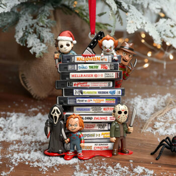 Horror Collection Acrylic Ornament, Personalized Gifts For Christmas