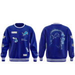 Alpha Industries Blue Detroit Lions Eminem Sweatshirt 2025