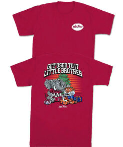Auburn Tigers vs Alabama Wildcats Iron Bowl 2025 Get Used To It Little Brother T-Shirt