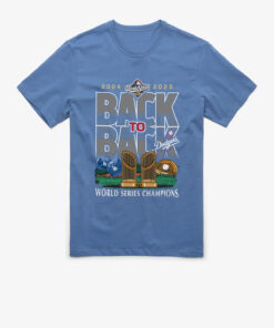 Back to Back Los Angeles Dodgers 2025 World Series Champions T-Shirt