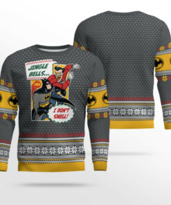 Batman Jingle Bells - I Don't Smell Ugly Sweater 2025