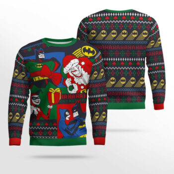 Batman Ugly Christmas Sweater 2025