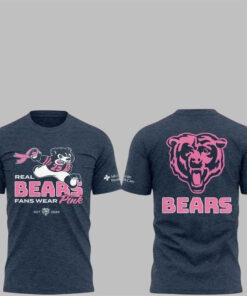 Ben Johnson Real Bears Fan Wear Pink October 2025 T-Shirt