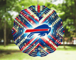 Bills Football Wind Spinner