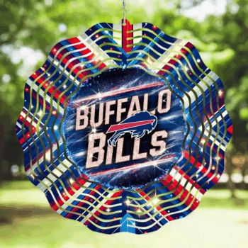 Bills Football Wind Spinner