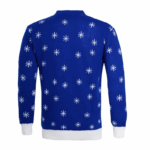 Blue Chelsea Snowman Ugly Christmas Sweater 2025