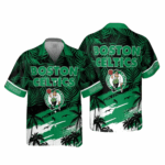 Boston Celtics Summer Outfit Hawaiian Shirt