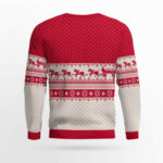 Budweiser Clydesdale Hitch Ugly Christmas Sweater 2025