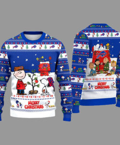 Buffalo Bills 2025 Snoopy Ugly Christmas Sweater
