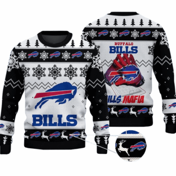 Buffalo Bills Mafia Ugly Christmas Sweater 2025