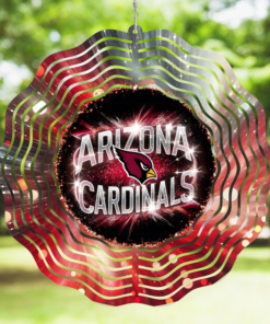 Cardinals Football Wind Spinner