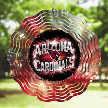 Cardinals Football Wind Spinner