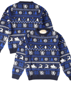 Chelsea FC Christmas Ugly Sweater