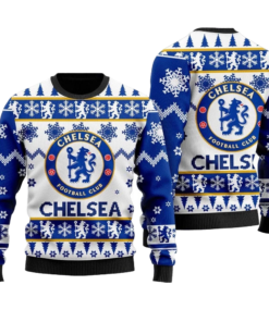 Chelsea Football Culb Ugly Christmas Sweater 2025