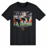 Chicago Bears Colston Loveland Black Football League Flash Features Week 9 T-Shirt