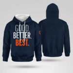 Chicago Bears Navy Good. Better. Best. Franklin T-Shirt