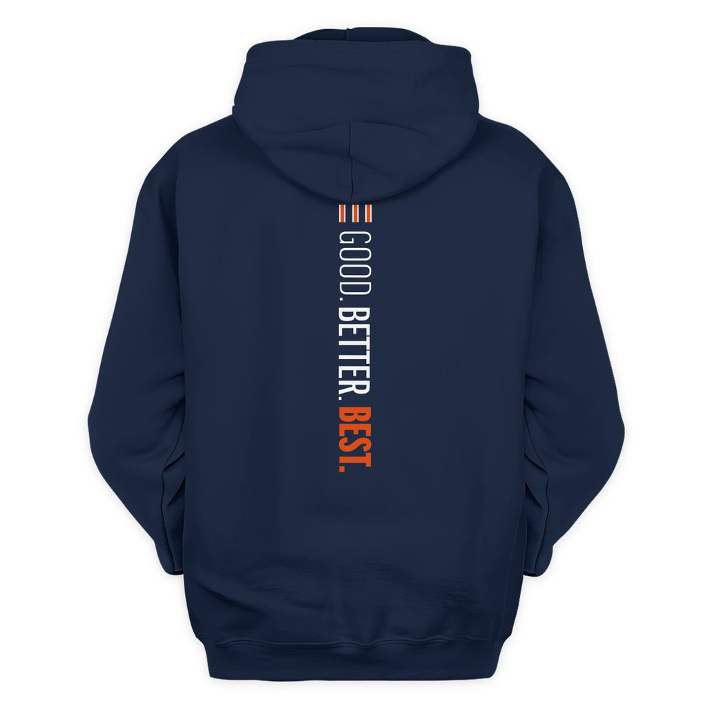 Chicago Bears Navy Good. Better. Best. Franklin Hoodie Style 2 Chicago Bears Navy Good. Better. Best. Franklin Hoodie Style 2